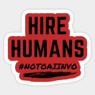 Team Human Sticker